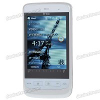 T3333 de 2,8 Touch Screen Dual SIM Windows Mobile 6.5 Pro PDA Quadband GSM Cell Phone w WiFi + GPS