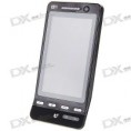 TVG3 3,2 "Touch Screen Dual SIM Dual Standby TV Câmara Quadband GSM Cell Phone w / WiFi (Preto)